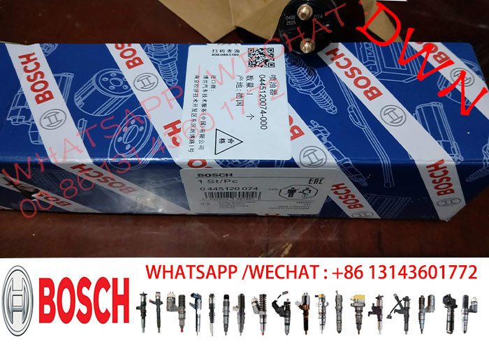 BOSCH GENUINE BRAND NEW injector 0445120074 0445120074/0445120138 4902525 21006084 04902525 for Deutz D7E Engine