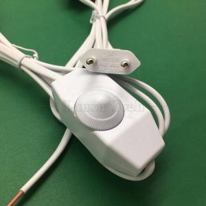 1.8m EU Plug ON OFF LED Dimmer Controller Adapter AC Power Extension Cord Cable
