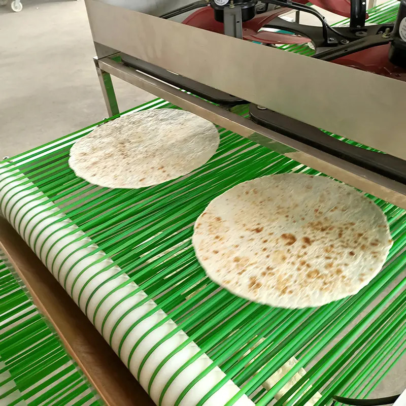 High Capacity Full Auto Tortilla Production Line With Pneumatic Or Hydraulic Pressure