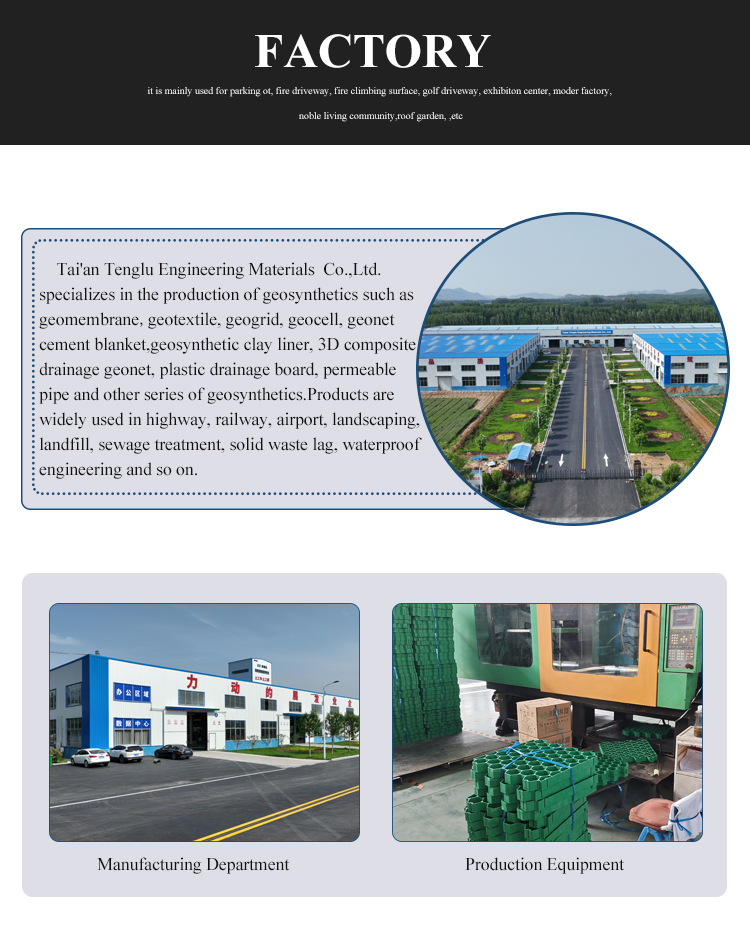 Diamond Grid Gravel Grid System Form Grass Paver with CE/ISO9001/ISO14001 Certificate