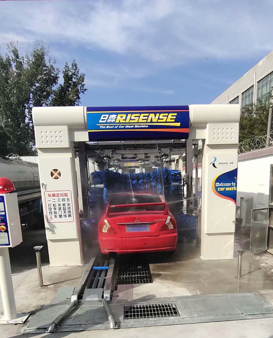 ISO9001 Certified RISENSE CC690 Automatic Tunnel Car Wash Machine