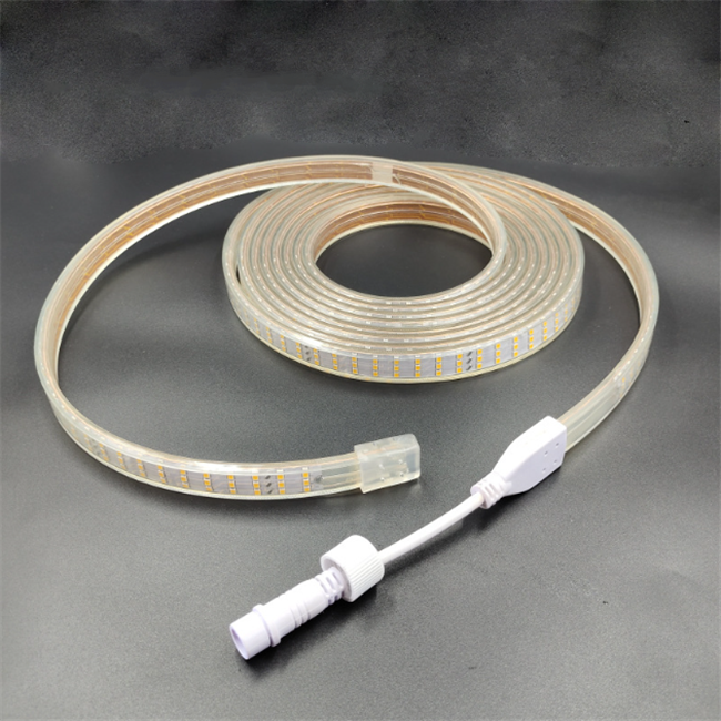 Outdoor Led Flexible Strip Light 110v Smd2835 264leds/M Led Strip Three Row Led Strip Lights