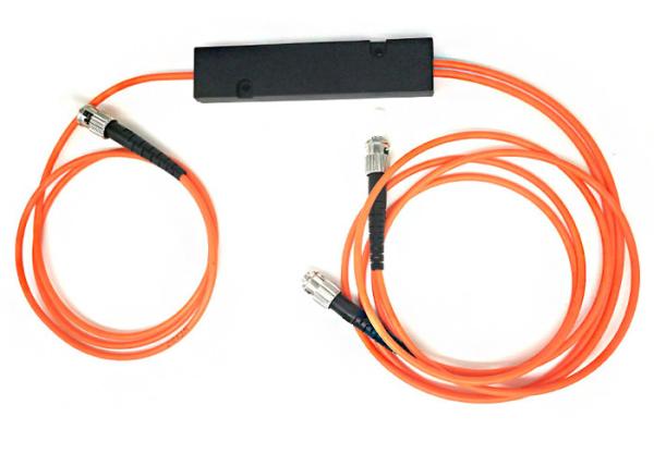 CCTV Multimode FBT 1*2 Coupler WDM Fiber Optic 50/125 850nm For FTTH FTTB FTTX