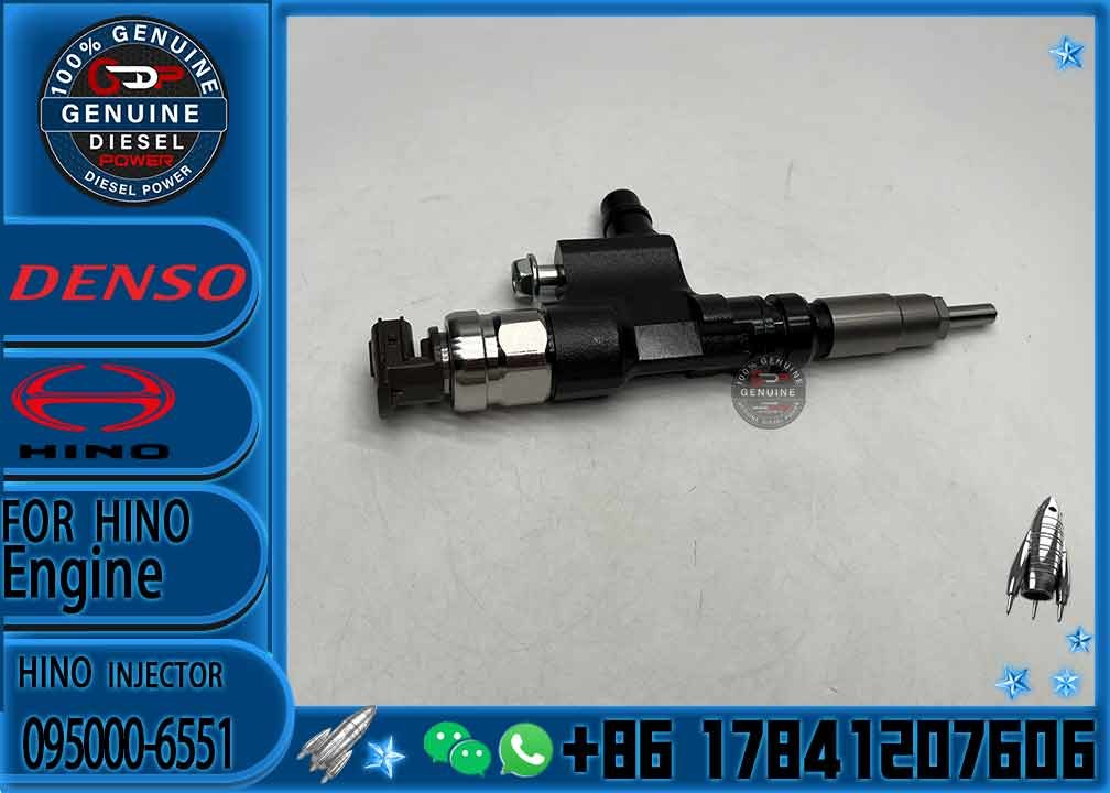Common Rail Injector Diesel Fuel Injector 095000-6510 095000-6520 095000-6521 095000-6540 095000-6551 23670-E0190