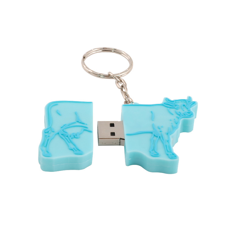 Custom PVC and Silicone USB Flash Drives with USB 2.0/3.0 Interface