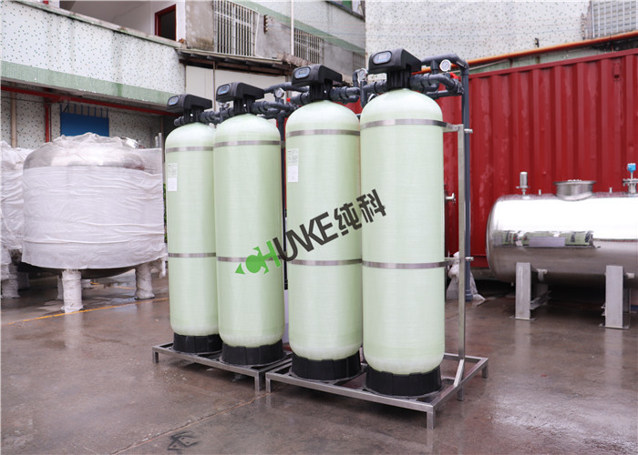 Vertical 4T 5T FRP Material Reverse Osmosis Water Softener