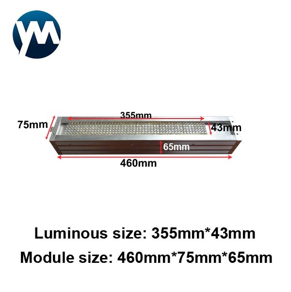 Mixed Wavelength UV LED Lamp For Printing Machine 2800W 365nm 395nm