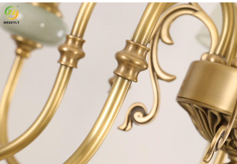 Customize Living Room Light Luxury Lamps European Model Room Hotel Restaurant Retro Atmosphere Bedroom Lamp