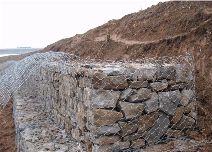 Twisted Gabion Wire Mesh Hole 60x80mm / 80x100mm / 100x120mm