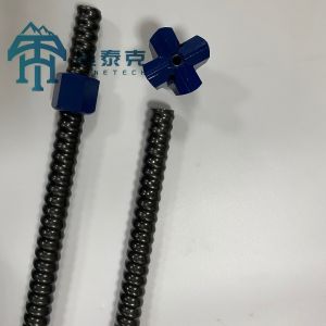  25mm-130mm Diameter Self Drilling Anchor Bolt with 800MPa-1200MPa Tensile Strength and R32N-18.5 Model for Mining Manufactures