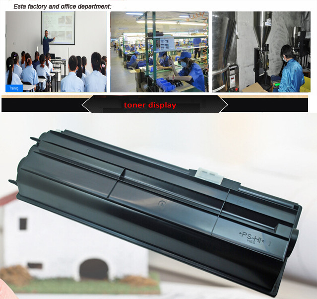 Compatible TK410 TK411 Black Toner Cartridge For Kyocera Copier KM 1620 1635 1650 - 15000 pg