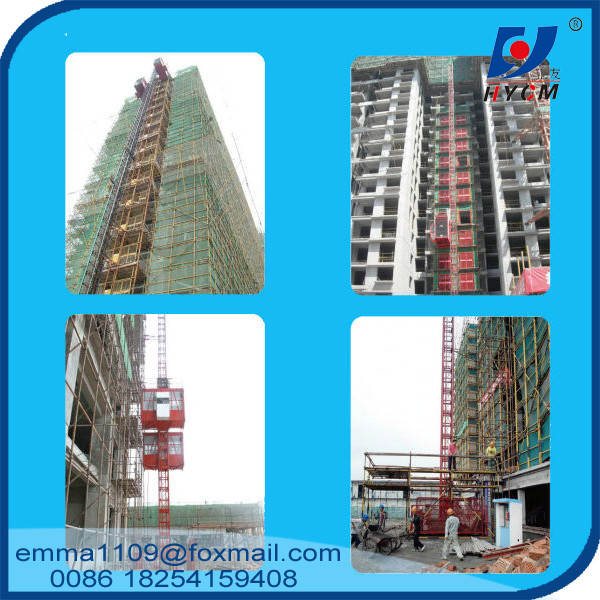 QTZ80 60m Boom Top Slewing Tower Crane 6 Tons Load With 2.8m Zoomlion Mast Section