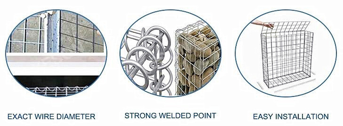 Height 0.5m Welded Gabion Box 1