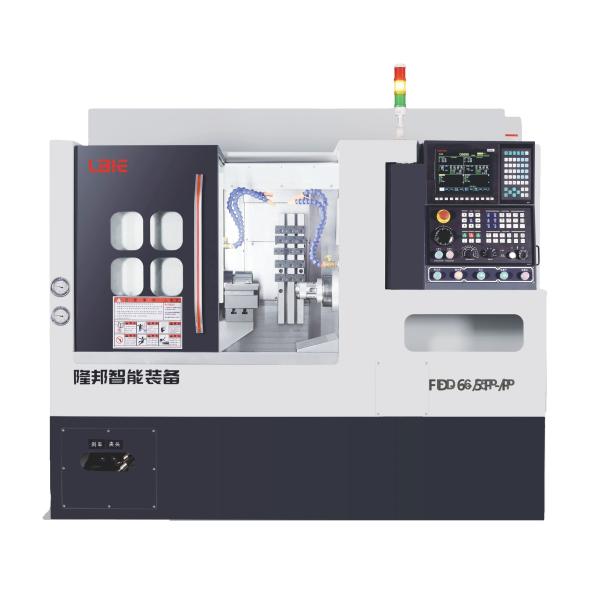 Slant Bed Twin Turret Cnc Lathe Multi Spindle Lathe Machine For Metal Turn And