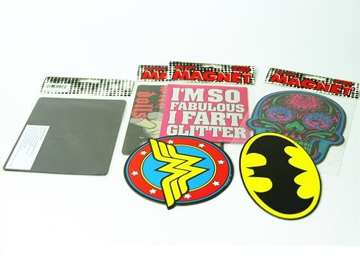 Removable Synthetic Magnetic Car Signs Fridge Magnet Car Bumper Sticker Water Resistance SGS Approved