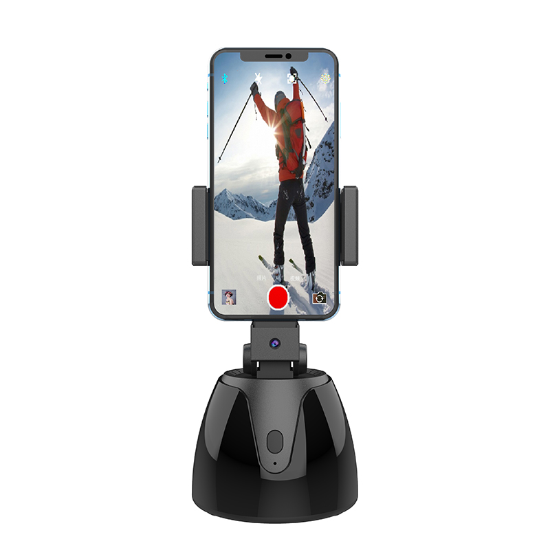 All in one 360 Degree Rotation Auto Face Object Tracking Selfie Stick smart Shooting Phone Holder