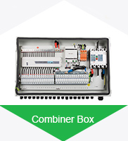 2Input 1Output Waterproof Plastic Electrical Combiner Box