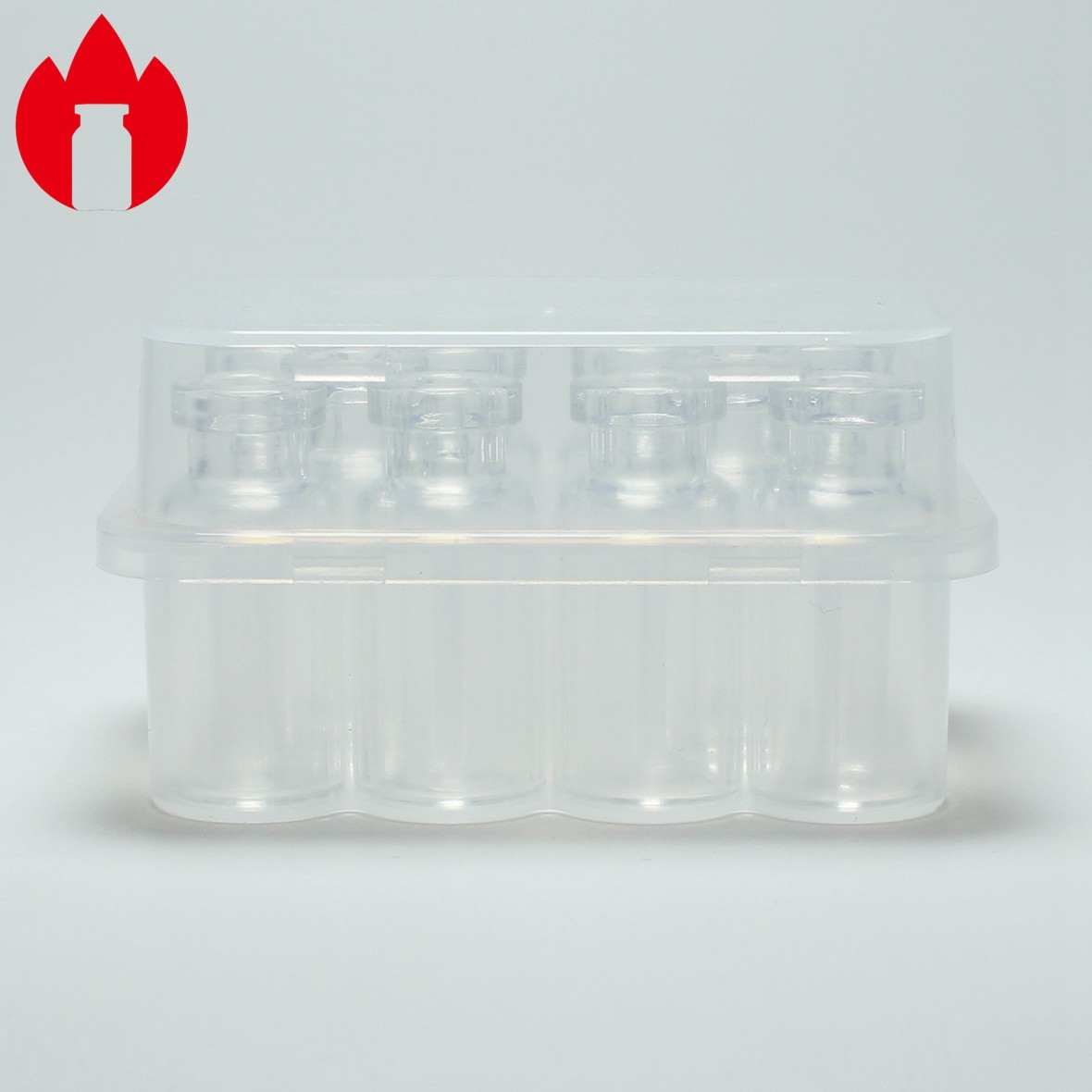 2ml Clear Sterile Glass Vial With Plastic Box
