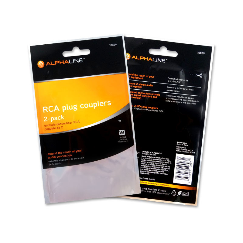 Custom printed anti static OPP Flat Plastic bag for electronic packaging bags