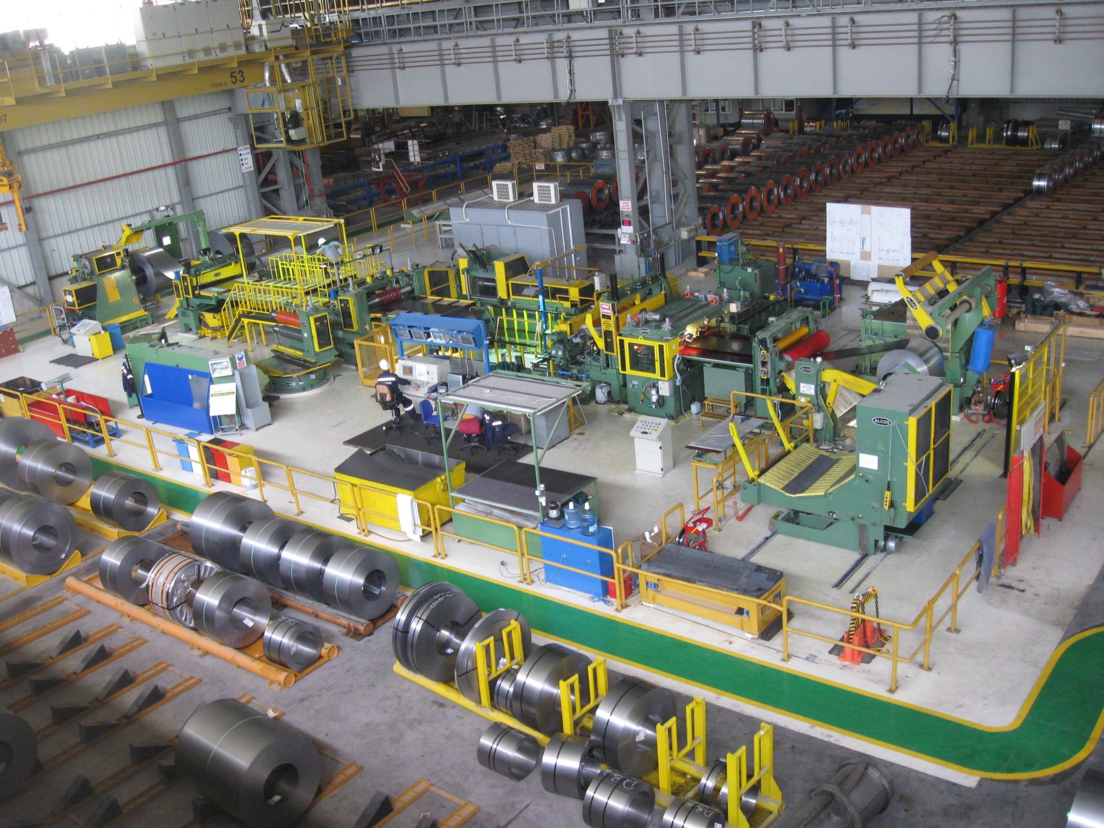 1600mm Metal Slitting Line / Steel Sheet Slitting Machine Easy Operate