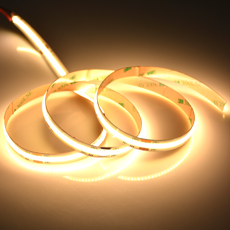 professional factory manufacture colorful conversion remote control flexible led strip cob 12v light