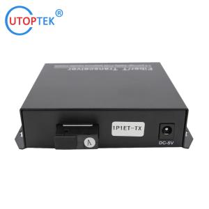 4 Channel RJ11 Telephone +1x10/100M Ethernet Over Fiber Optic Media Converter