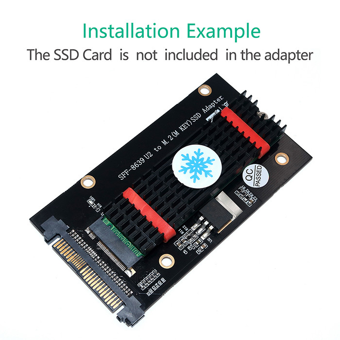 M.2 NGFF Key Electronics Computers Accessories M SSD To SFF-8639 U.2 Adapter