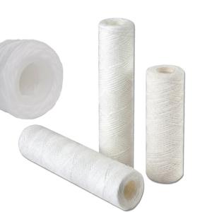 Electroplating Potions Application PP Yarn String Wound Filter Cartridge 1-10um