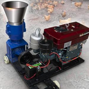 Diesel Model 30HP Chicken Pellet Mill Machine 2200r