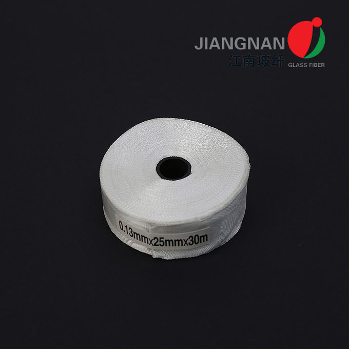 Heat Insulation E Glass Woven Fiberglass Banding Tape 200m