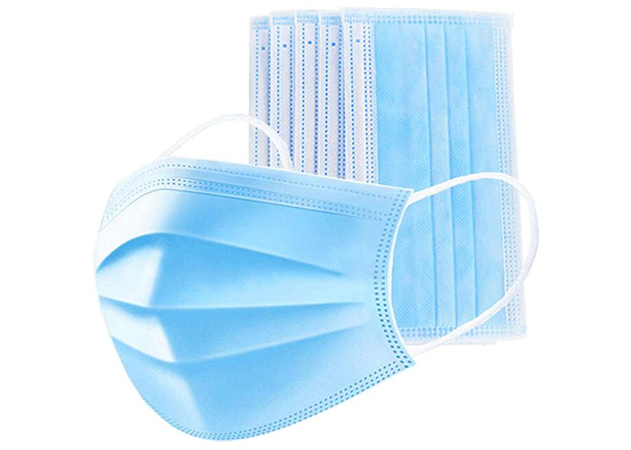 Meltblown Disposable Medical Face Mask For Public Place CE Certification