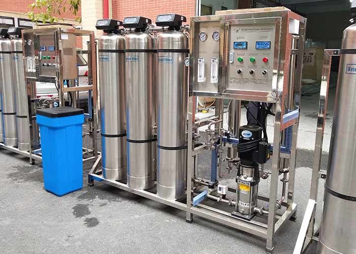 Pure Drinking Water Making 500l/h RO System For Home And Industrial Treatment