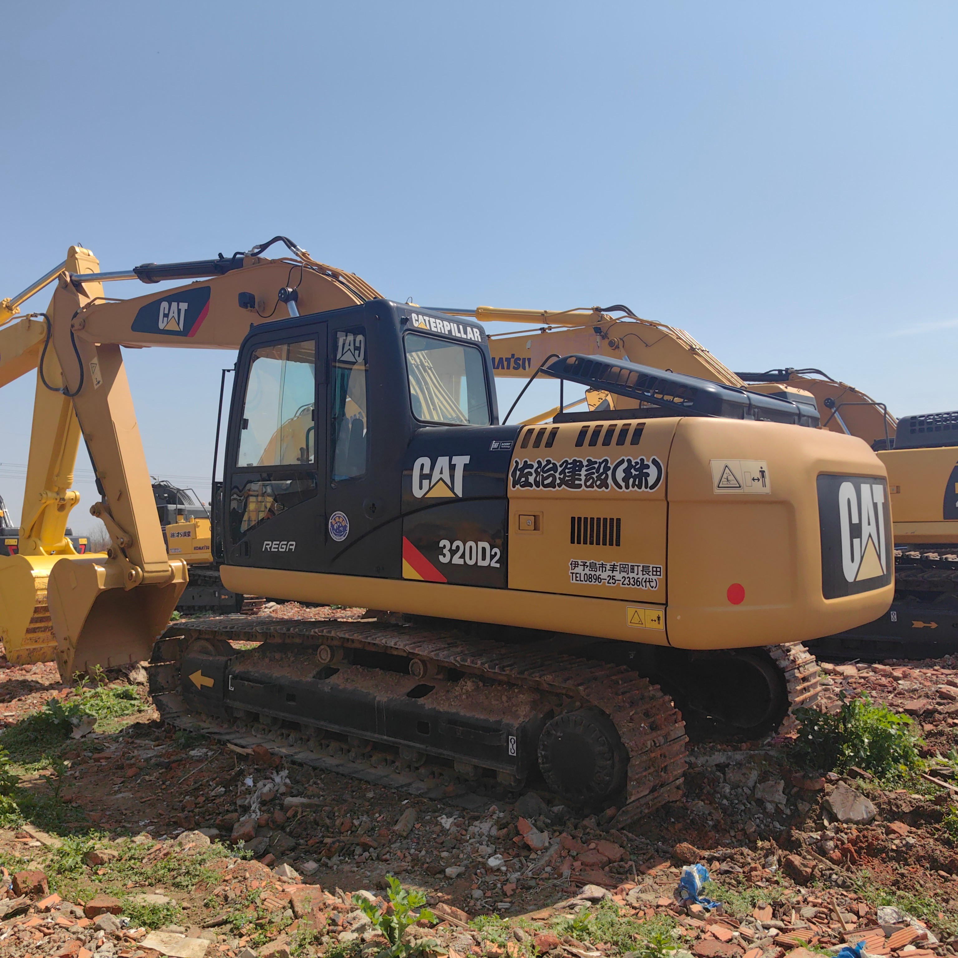 Japan Original Used Caterpillar 320d2 Hydraulic Inspection Excavator For Mining
