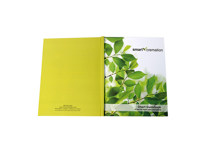Glossy Lamination Hardcover Book Printing Casebound Binding Thickness 1.5-3mm