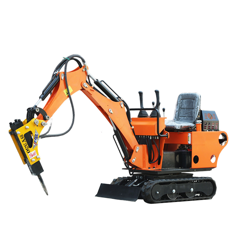 0.8 Ton Mini Crawler Excavators Maximum Excavation Depth 1400mm Small Digger
