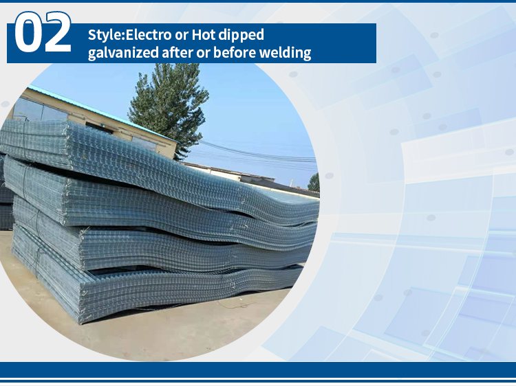 Barbed wire mesh welded mesh plate grid building reinforcement thickened wire mesh panel