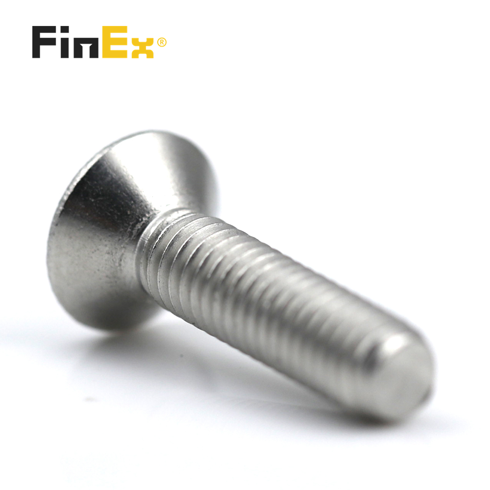 Carbon Steel Hexagon Recessed M7 Flat Head Socket Countersunk Screws 1mm-500mm Length