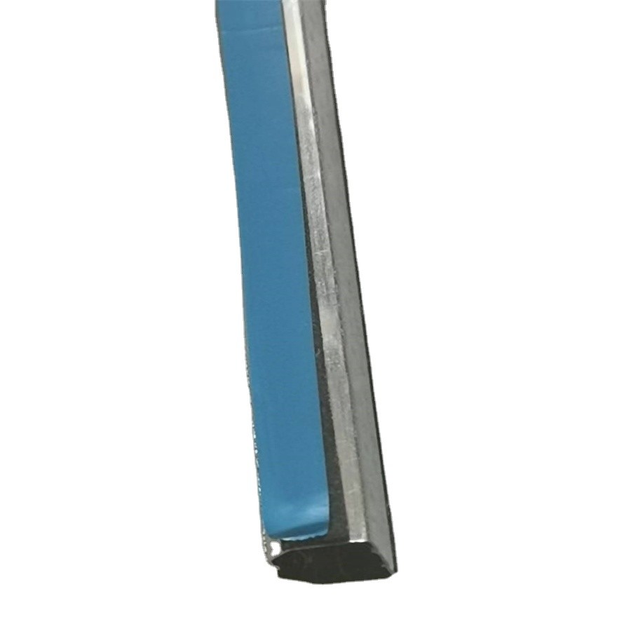 Indoor Smooth Aluminum Spacer Bar With Butyl Tape For Door And Window Frames
