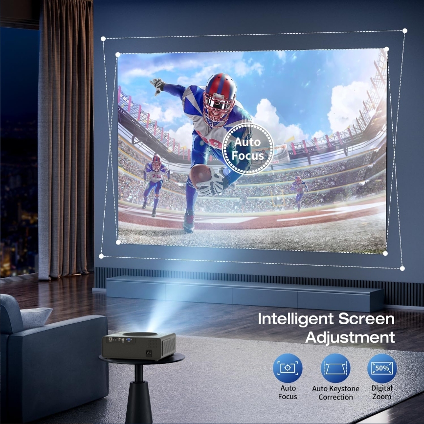 Projector in various usage scenarios