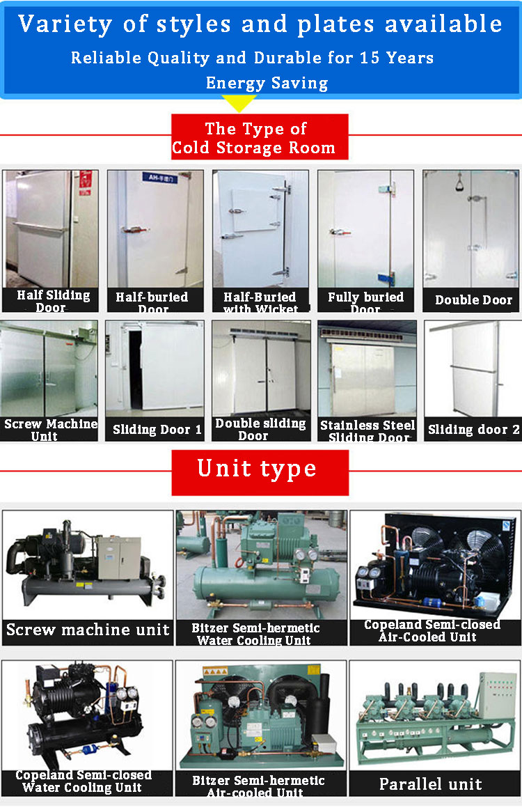 800ton Walk In Cold Chamber Freezer Cold Room For Chicken Beef Meat