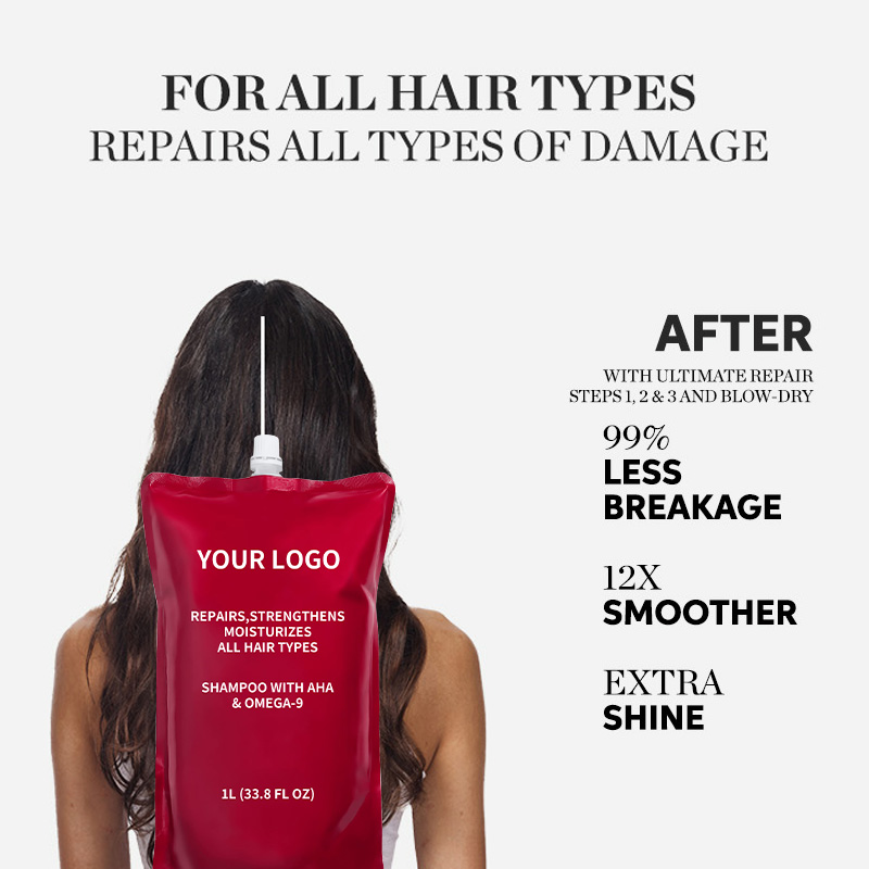 AHA Omega-9 Professionals Repair Shampoo For Damaged Hair Repairs