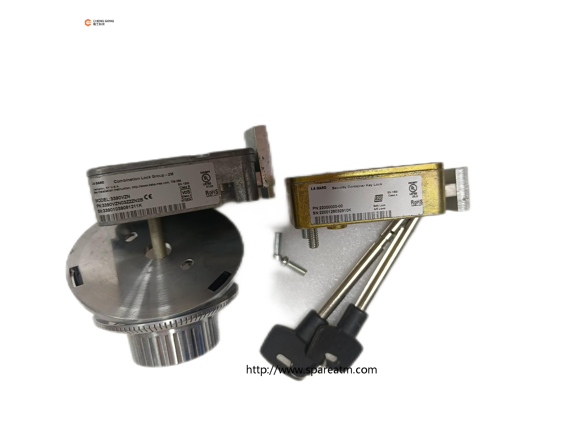 NCR ATM Machine Parts Combination Lock With Dial 009-0022815\0090022815