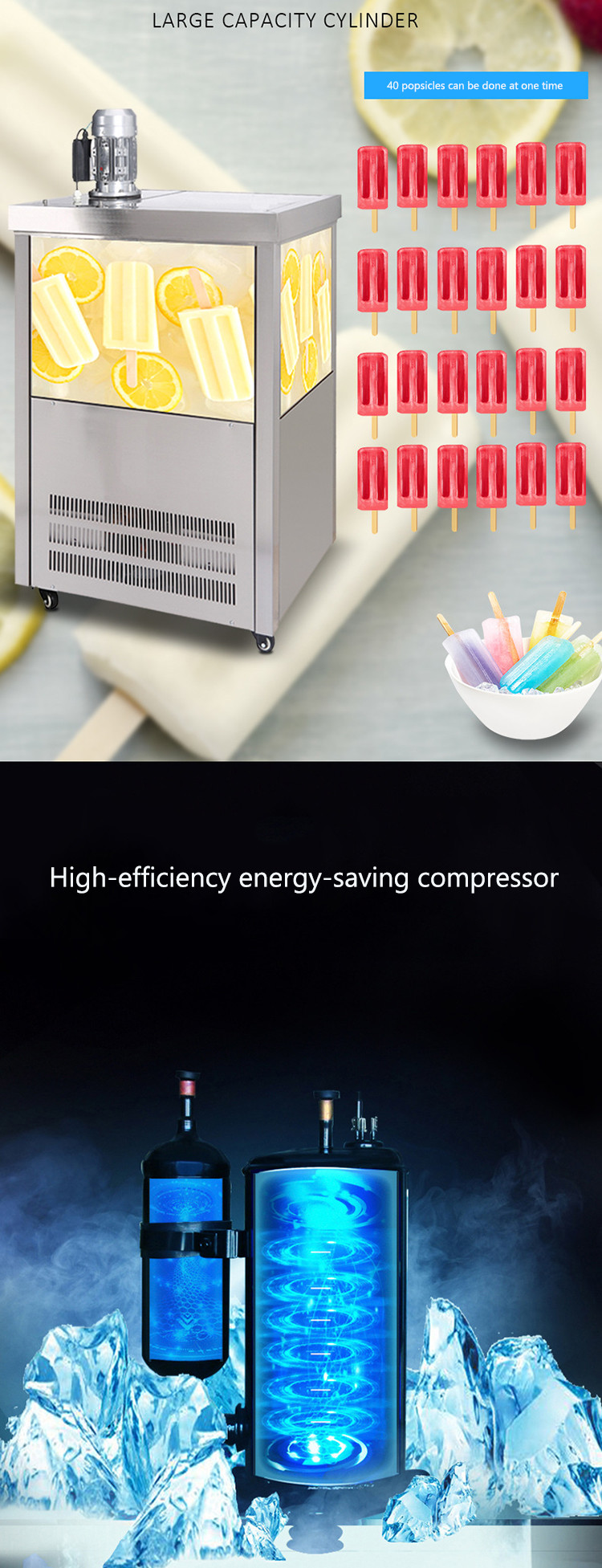 220V Ice Lollipop Machine