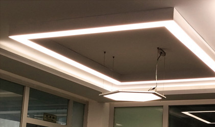 1200mm Continuous Ceiling Mounted Linear Led Lighting 5200lm LED Linear Light