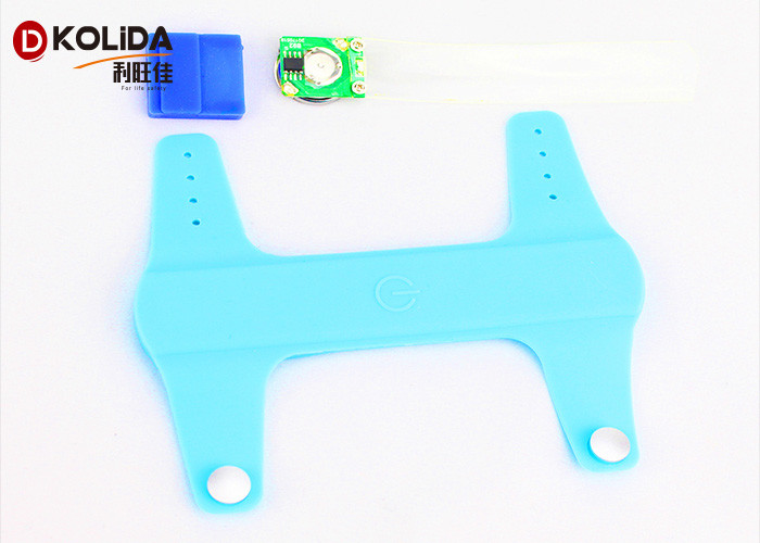 Bright White LED Illumination Flashing Dog LED Light Light Up Glow Cover In Collar Leash