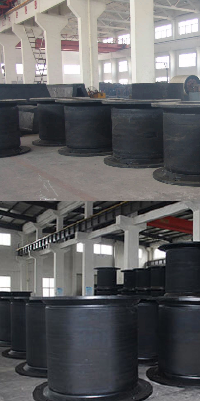 Pianc 2002 Cell Rubber Fender For Container Terminals Bulk Cargo Ports