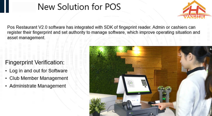 All in One Biometric Fingerprint Smart POS Terminal