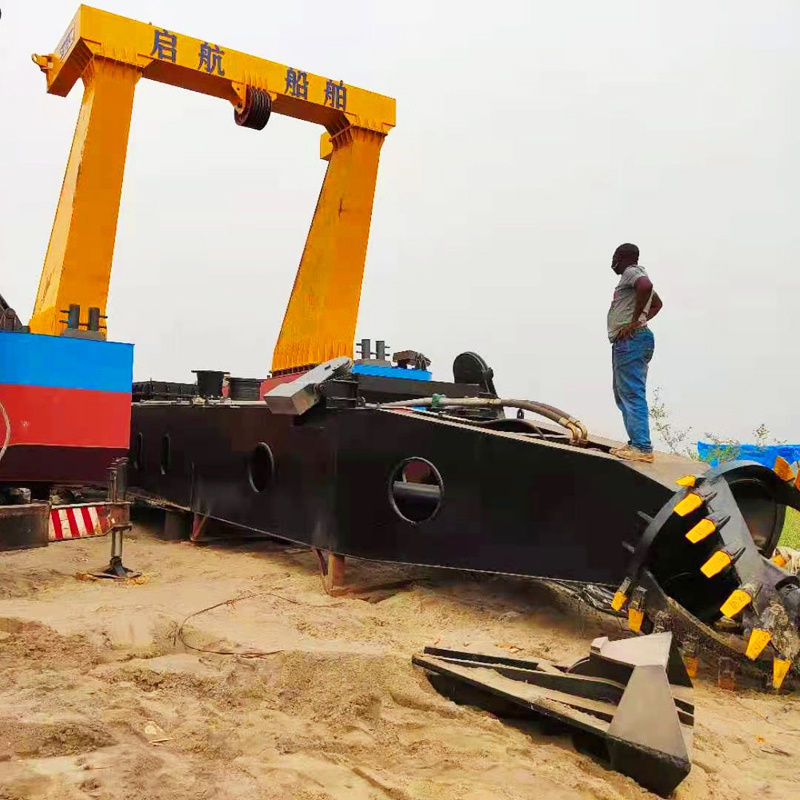 Hydraulic Diesel Engine Power Cutter Suction Dredging Machinery for Sale