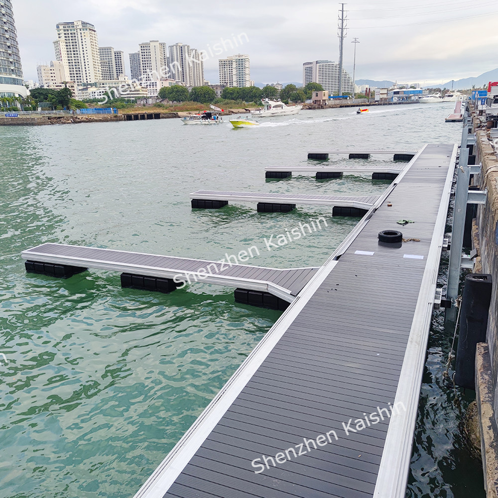 Aluminum Floating Platform Yacht Dock Marina Construction Pier Residential Floating Docks