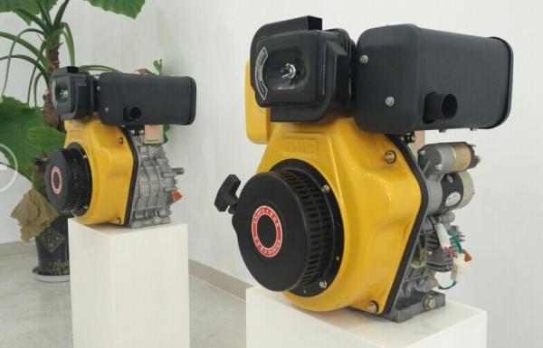 1800rpm KA188FS Single Cylinder Diesel Engine Air Cooled , Small Marine Diesel
